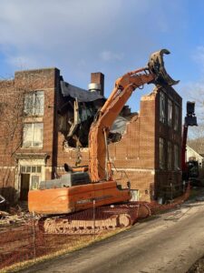 Demolition of old Clarington school building gets underway